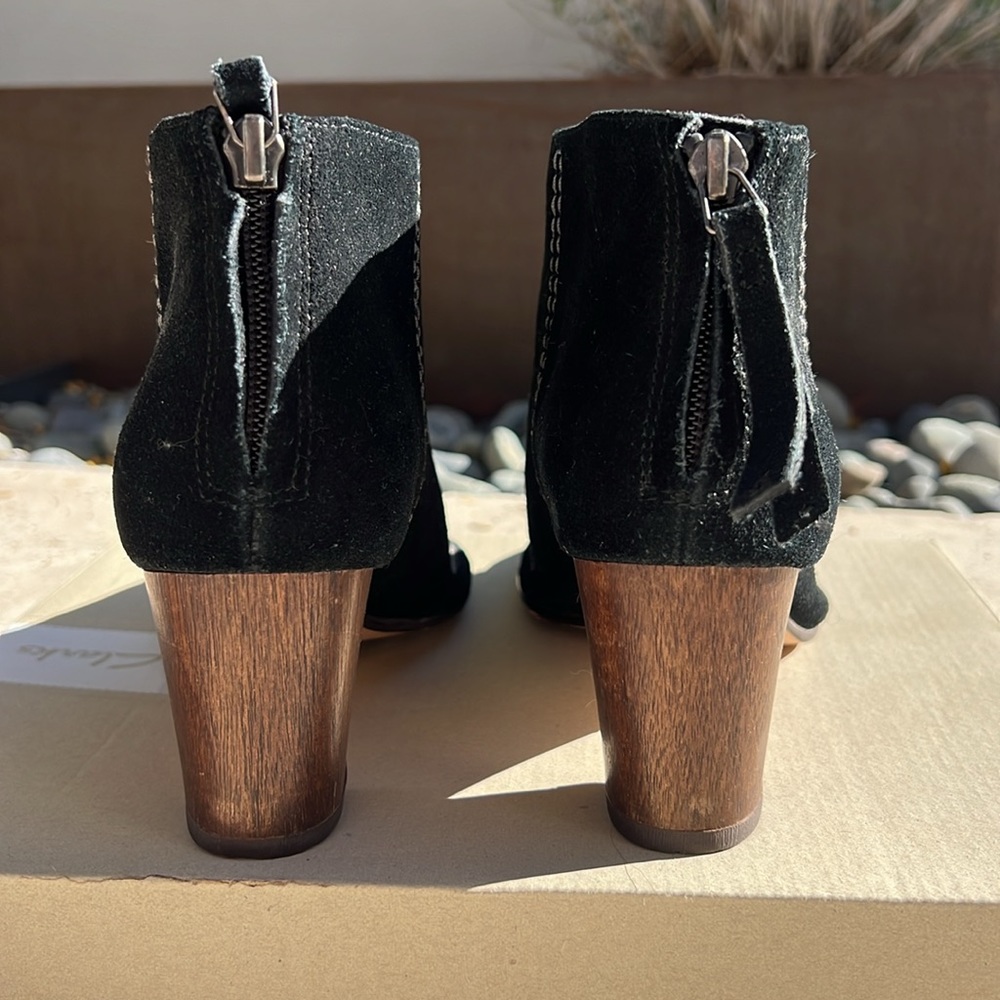 Clarks Cushion Plus Open-Toed Booties - image 2